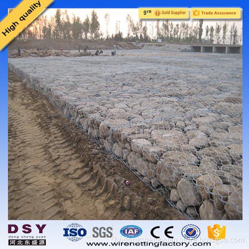 professional factory price hot dip zinc welded gabion box design